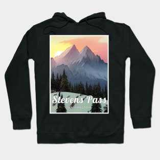 Stevens pass ski - Washington Hoodie